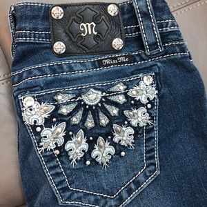 MISS ME SIZE 28 SKINNY JEANS-SIGNATURE RISE